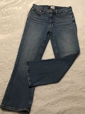 J. Crew Billie Demi Boot Crop Jeans. Size 27